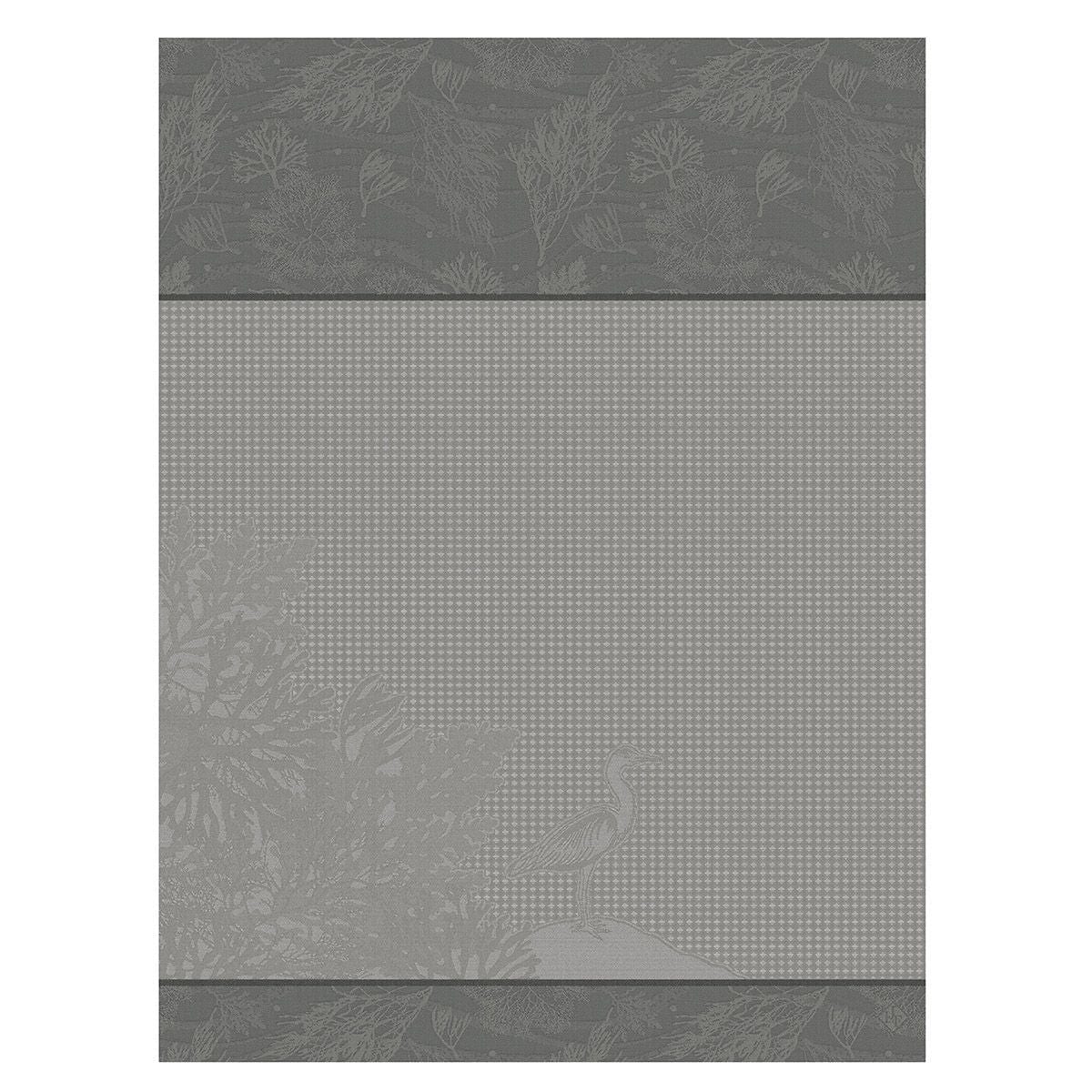 Marais Salants Grey Hand Towels by Le Jacquard Français | Fig Linens