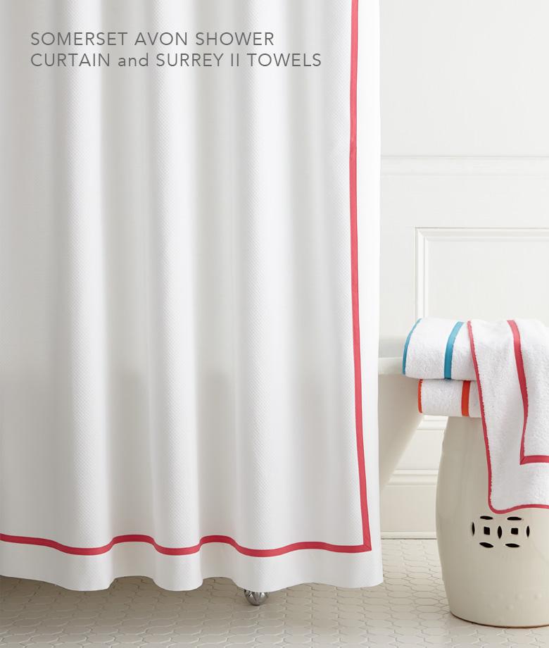 Somerset Shower Curtains by Legacy Home | Fig Linens