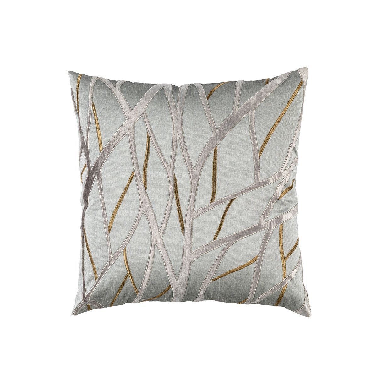 Twig Pewter Decorative Pillow by Lili Alessandra | Fig Linens