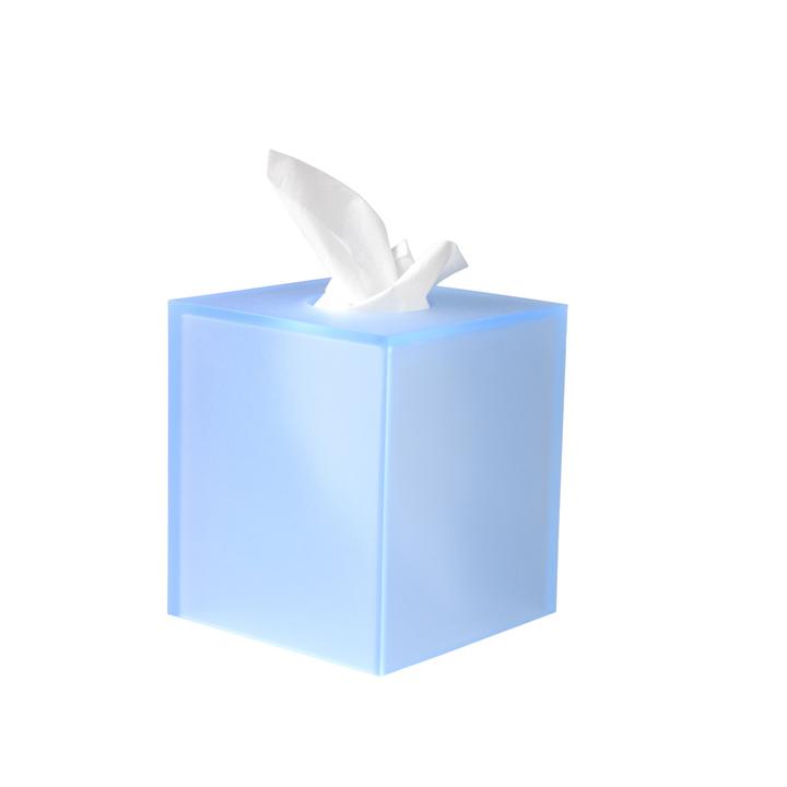 Fig Linens - Ice Frosted Sky Bath Accessories by Mike + Ally - Boutique Tissue