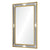 Burnished Brass & Black Wall Mirror by Celerie Kemble | Fig Linens 