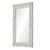 Fig Linene - Mirror Home Antiqued Mirror Framed Mirror with Silver Inlay - Side