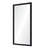 Mirror Home - Tall Black Nickel Wall Mirror by Suzanne Kasler - Fig Linens -Side