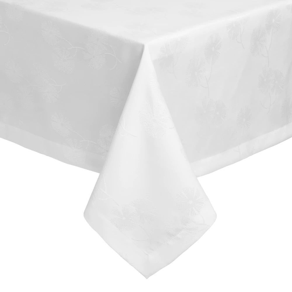 Daisy White Tablecloth by Mode Living | Fig Linens