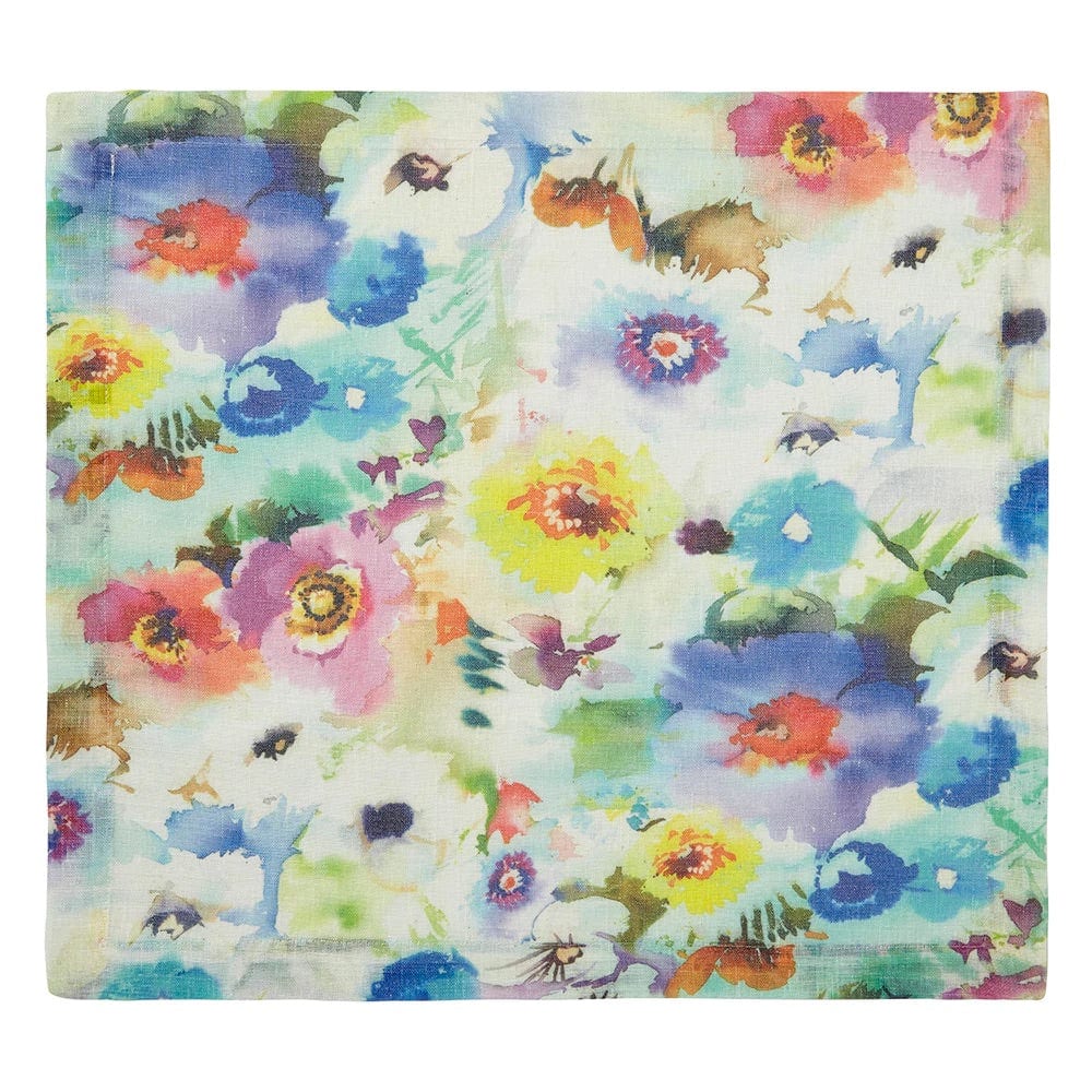 Mallorca Floral Napkins by Mode Living | Fig Linens