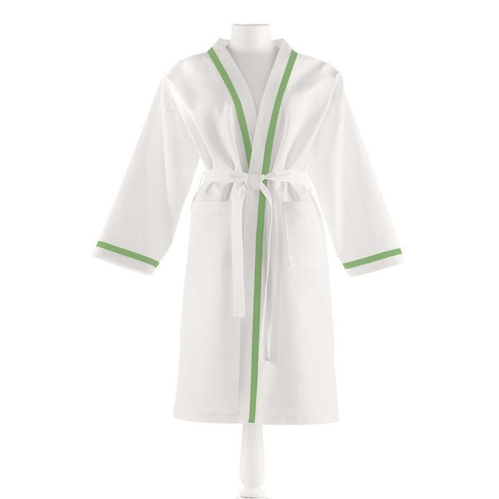 Fig Linens - Pique II Robes by Peacock Alley - Meadow
