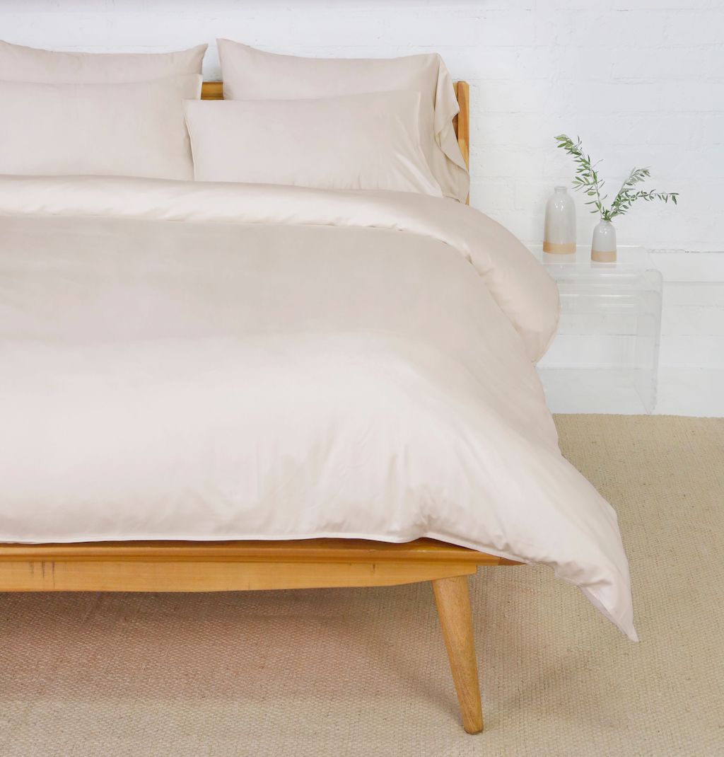Parker Sand Bamboo Bedding by Pom Pom at Home | Fig Linens