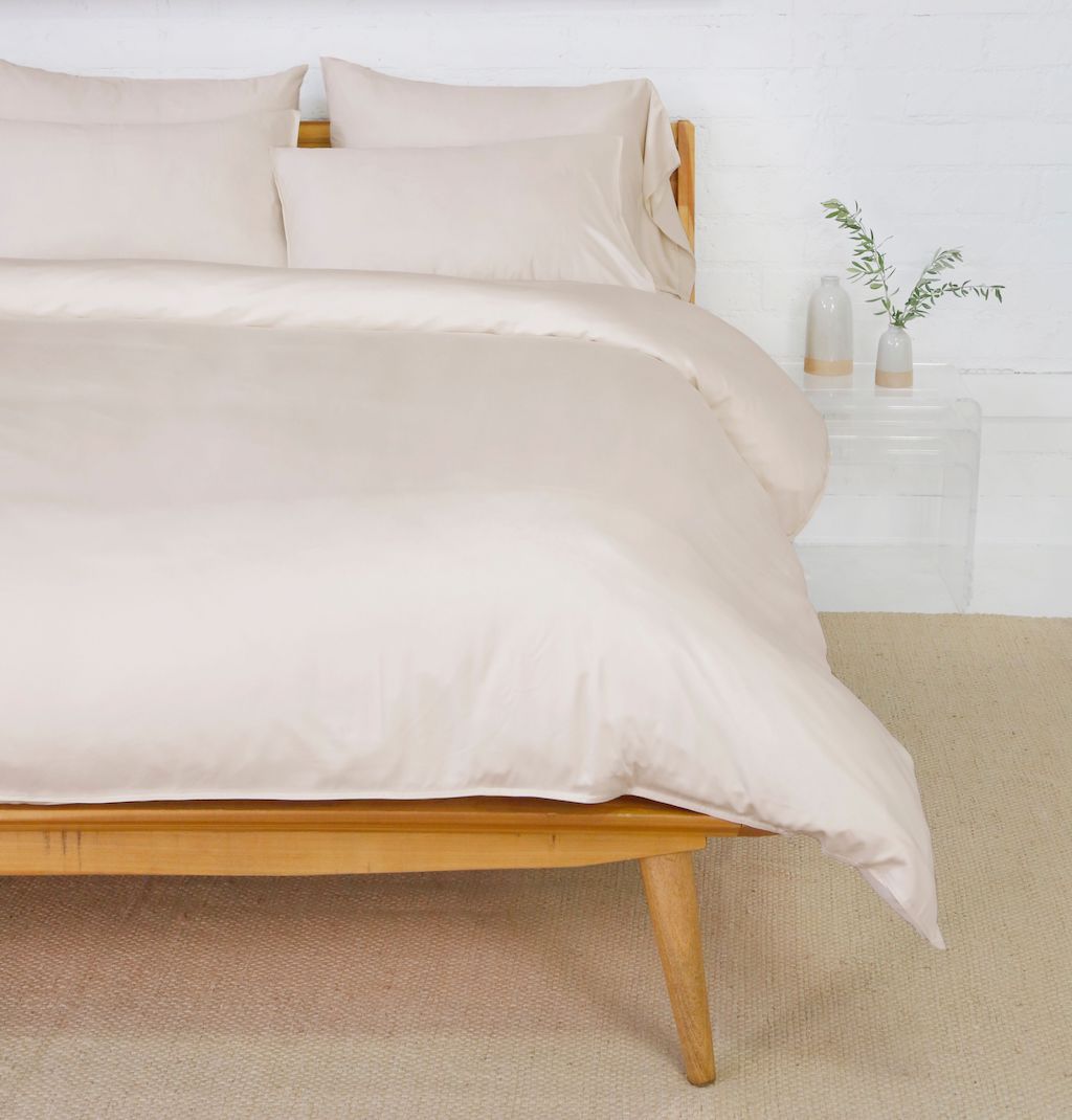 Parker Sand Bamboo Bedding by Pom Pom at Home | Fig Linens 