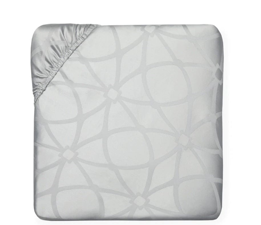 Fig Linens - Giza 45 Porta Egyptian Cotton Bedding by Sferra - Tin Fitted Sheet