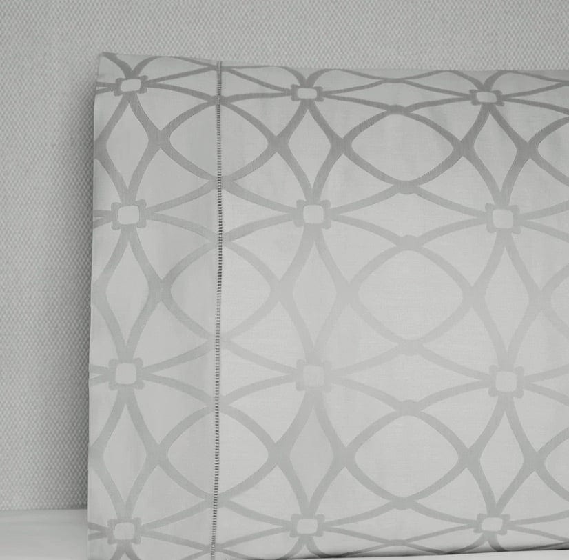 Fig Linens - Giza 45 Porta Egyptian Cotton Bedding by Sferra - Tin Pillowcase