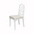 Fairfield White Dining Chair by Worlds Away | Fig Linens and Home