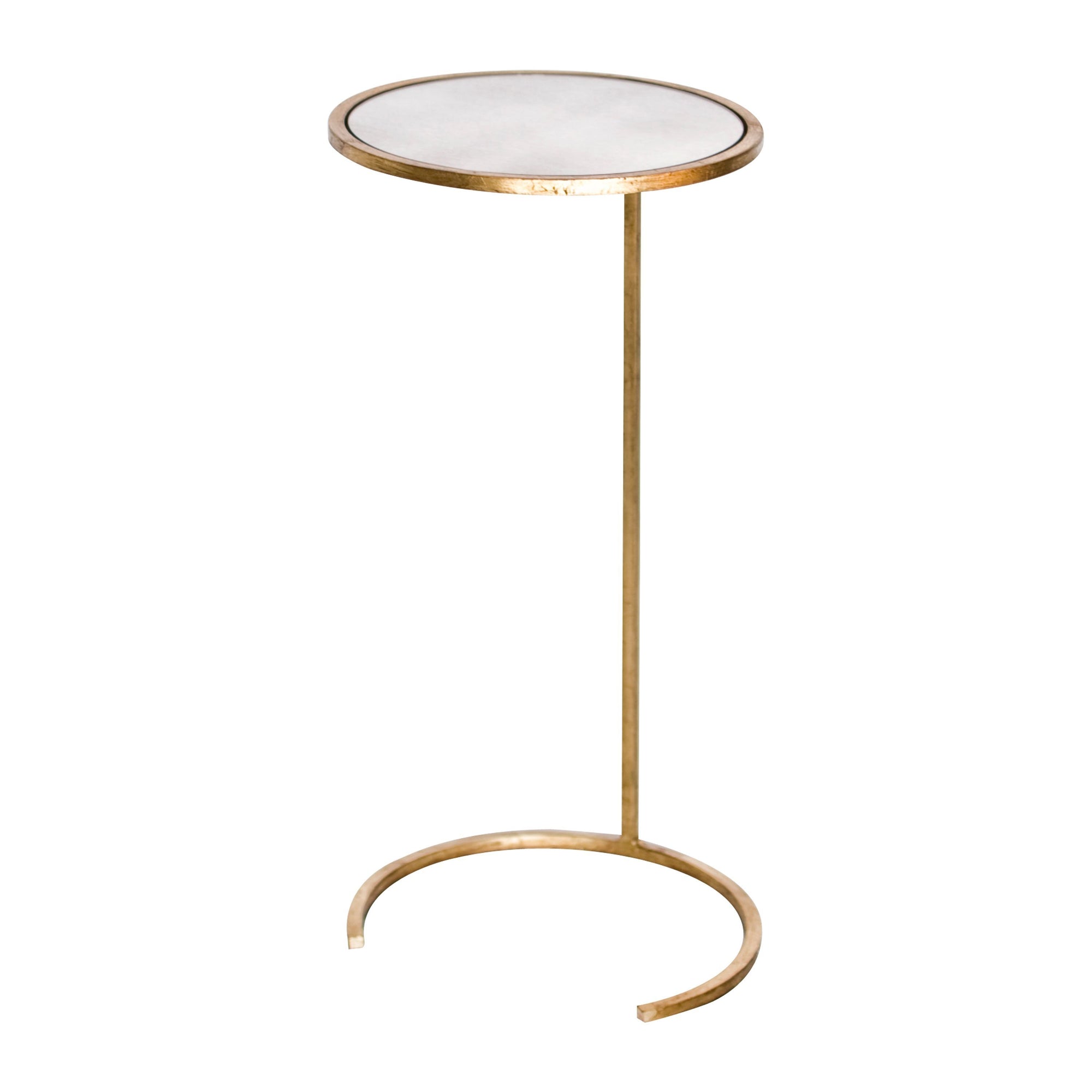 Monaco Gold Table by Worlds Away | Fig Linens and Home