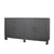 Fig Linens - Drayton Grey 4-Door Buffet by Worlds Away - Angle