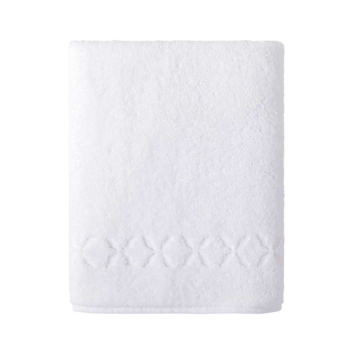 Fig Linens - Nature White Terry Cotton Bath Towels by Yves Delorme