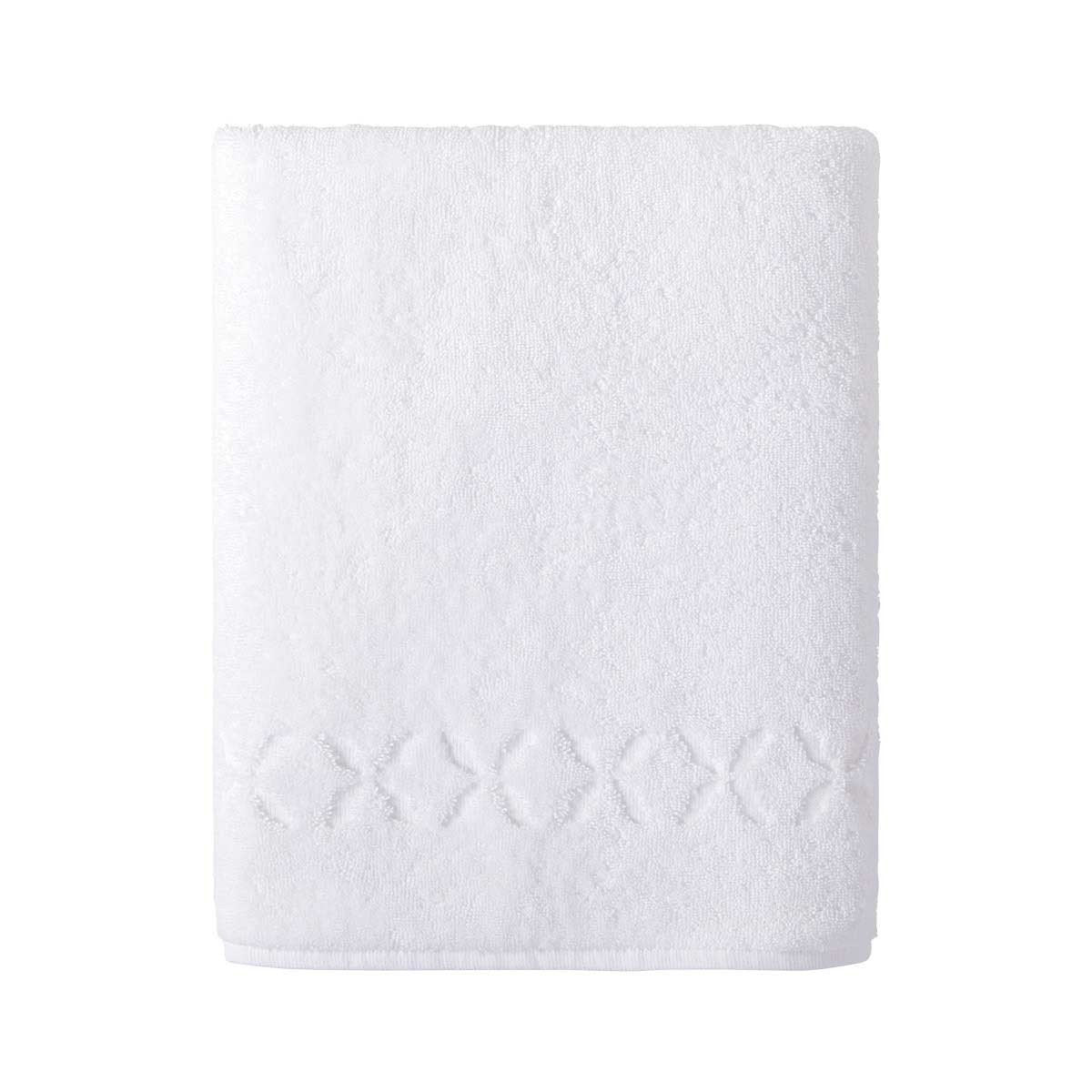 Fig Linens - Nature White Terry Cotton Bath Towels by Yves Delorme 