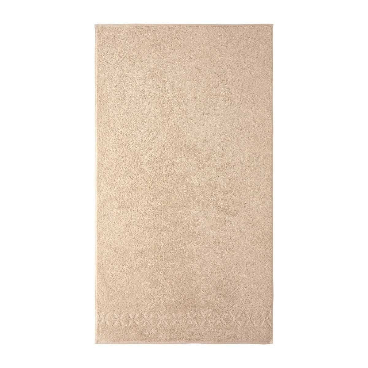 Nature Beige Organic Cotton Bath Towels by Yves Delorme | Fig Linens