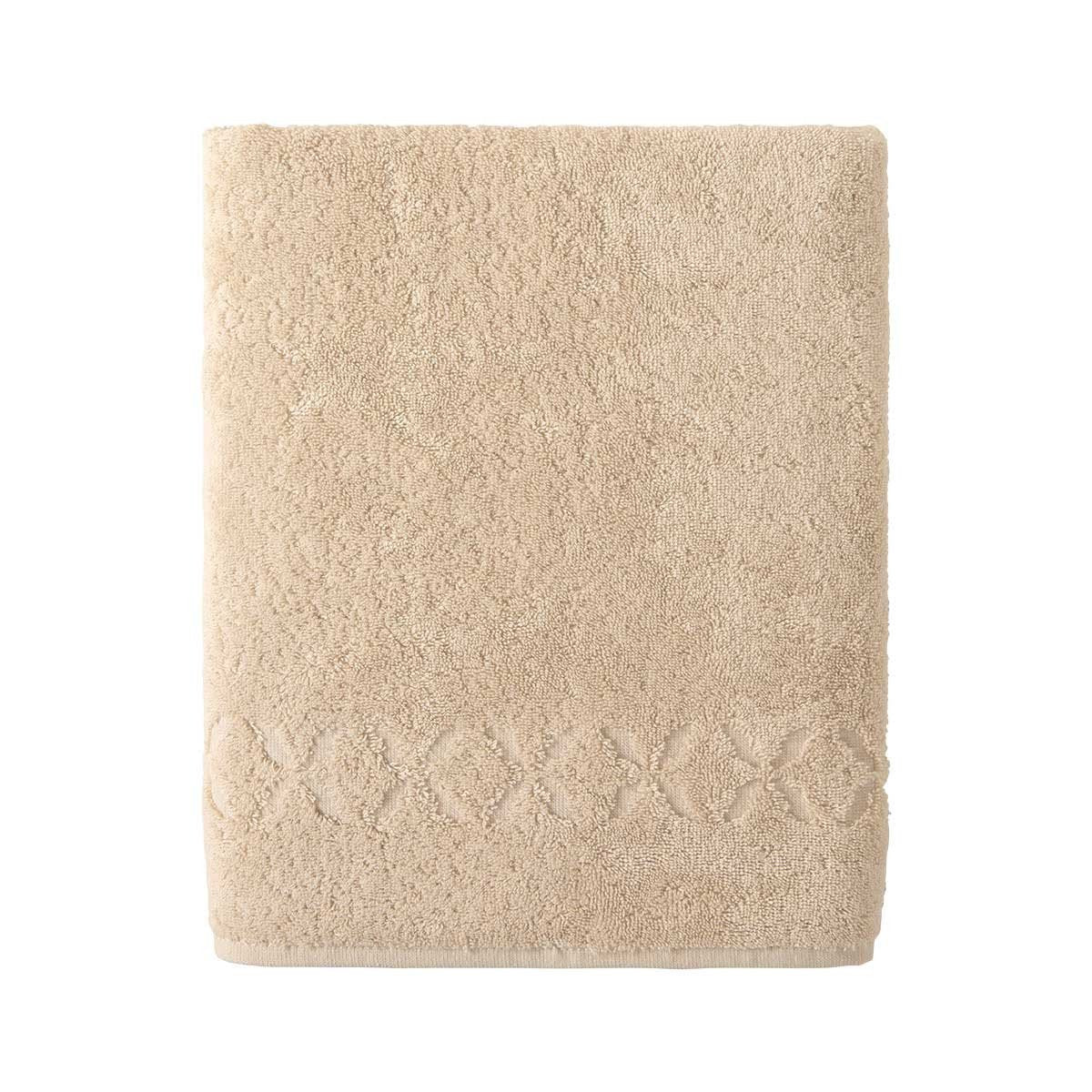Nature Beige Terry Bath Towels by Yves Delorme | Fig Linens