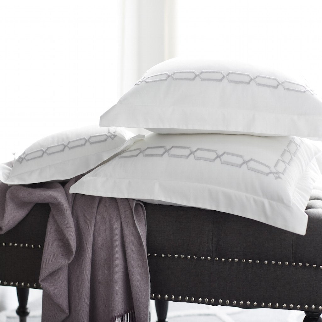 Arezzo Shams - Bedding by Scandia Home | Fig Linens and Home