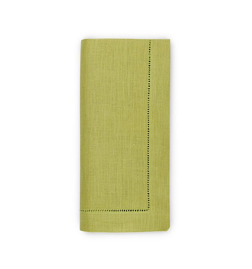 Fig Linens - Sferra Table Linens - Festival Lime Napkins