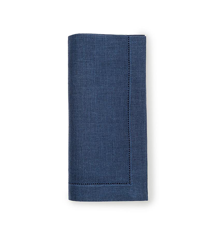 Fig Linens - Sferra Table Linens - Festival Navy Napkins