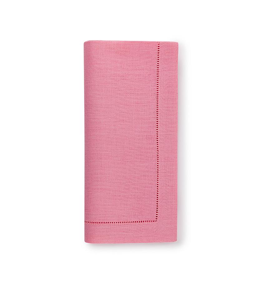 Fig Linens - Sferra Table Linens - Festival Pink Napkins