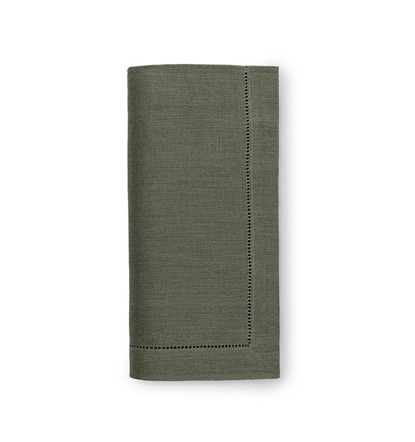Fig Linens - Sferra Table Linens - Festival Sage Napkins