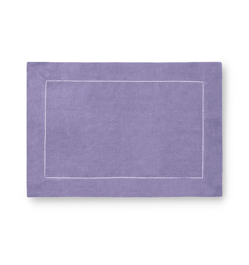 Fig Linens - Sferra Table Linens - Festival Placemats - Amethyst