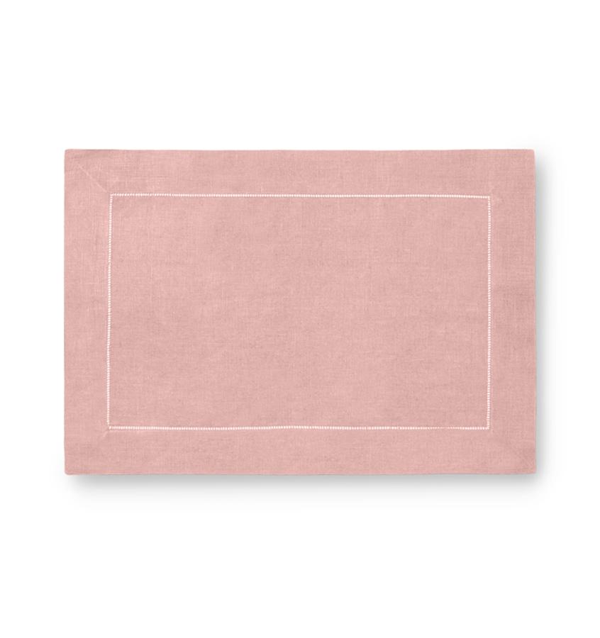Fig Linens - Sferra Table Linens - Festival Placemats - Blush