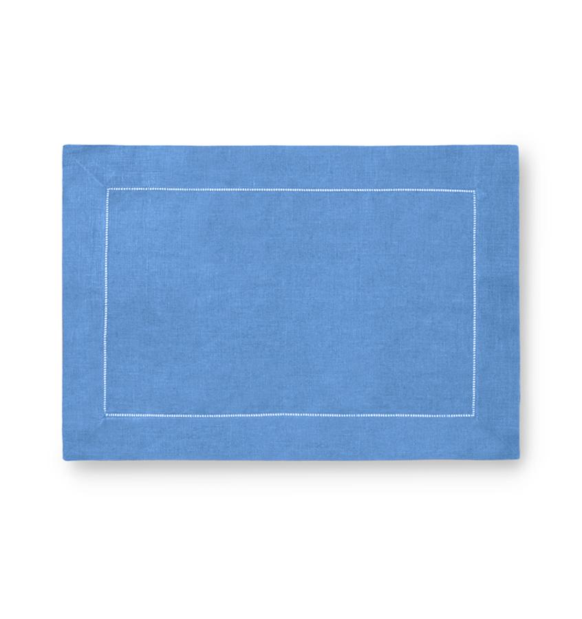 Fig Linens - Sferra Table Linens - Festival Placemats - Cobalt