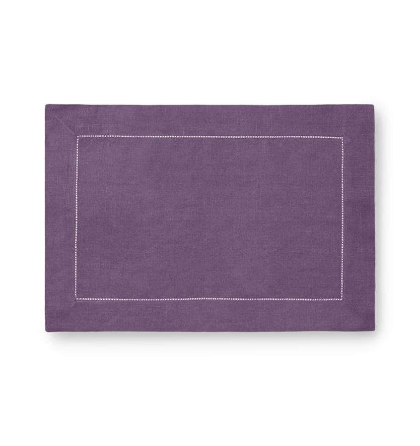 Fig Linens - Sferra Table Linens - Festival Placemats - Grape
