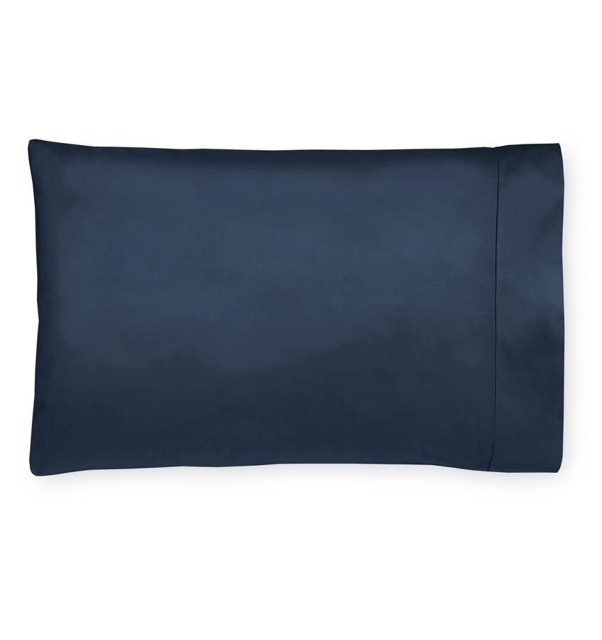 Fig Linens - Giotto Collection Sheeting by Sferra - Navy Pillowcase