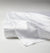 Giza 45 White Jacquard Luxury Sheet Set by Sferra | Fig Linens