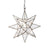 Medium Clear Glass Star Chandelier by Worlds Away | Fig Linens and Home