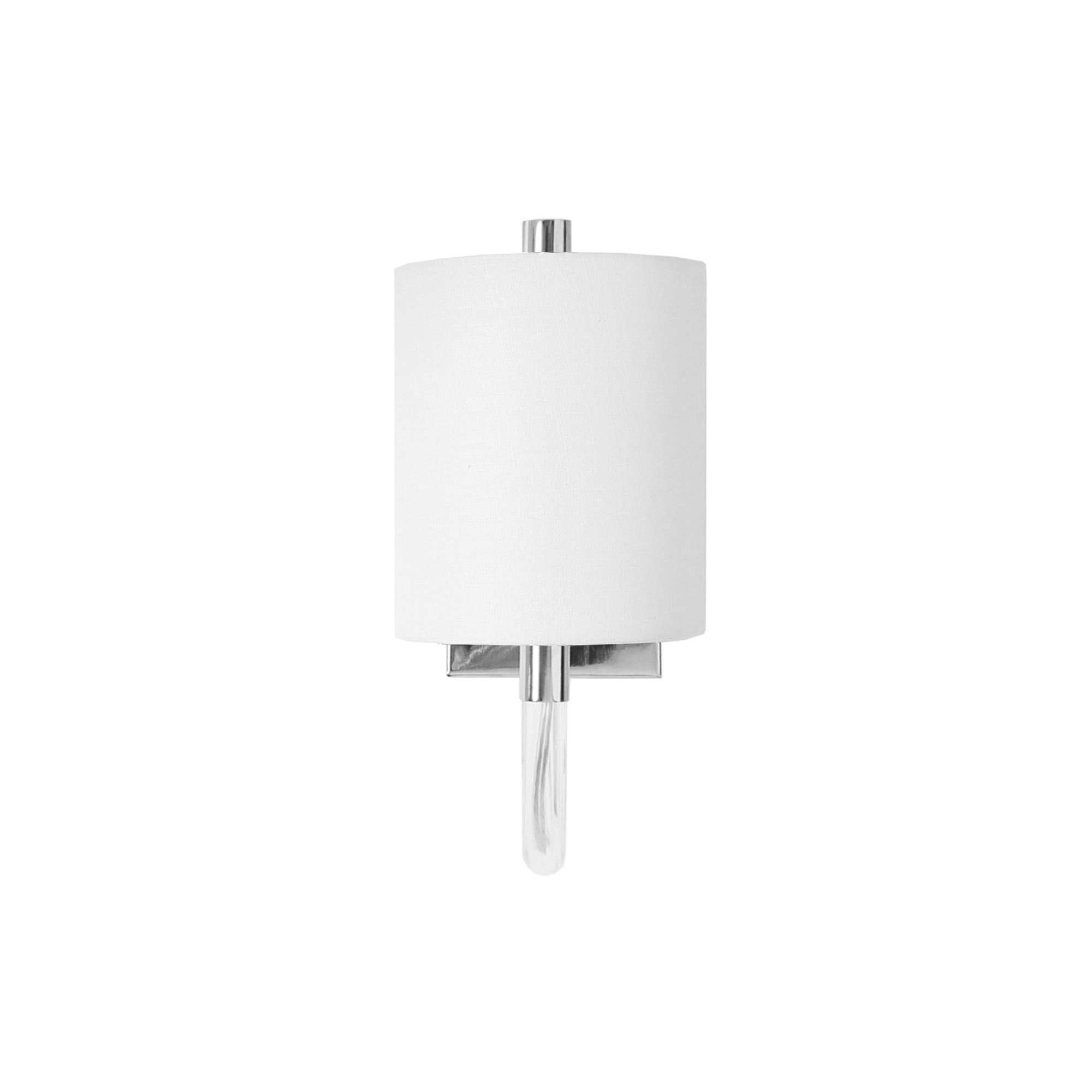 Walton Acrylic & Nickel Wall Sconce by Worlds Away | Fig Linens
