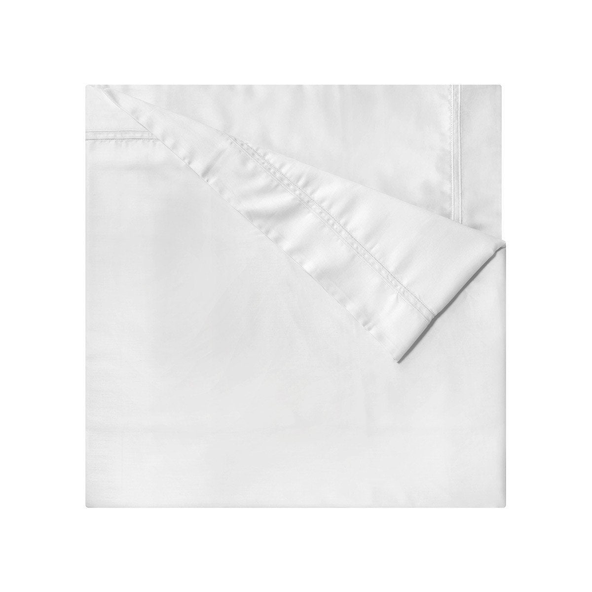 Fig Linens - Yves Delorme Triomphe Blanc Bedding - White Duvet