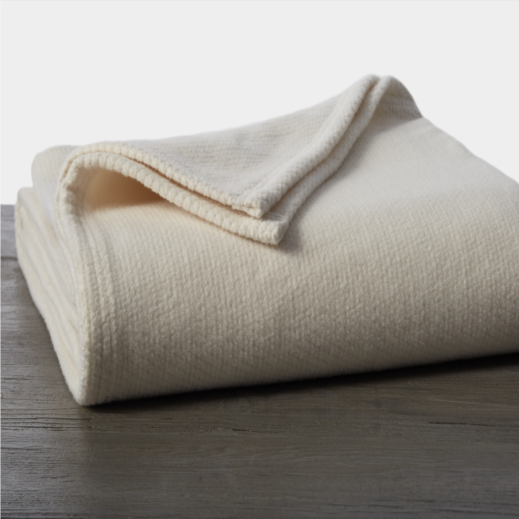 Sequoia Undyed Organic Blankets &amp; Throws by Coyuchi | Fig Linens 