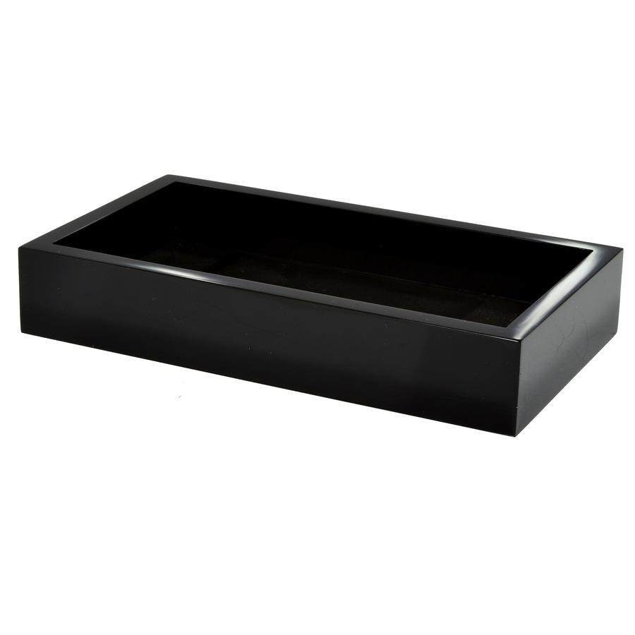 Black Ice Collection by Mike + Ally | Black Bathroom Accessories