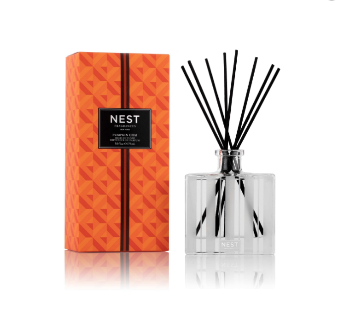 Pumpkin Chai Reed Diffuser by Nest | Fig Linens and Home