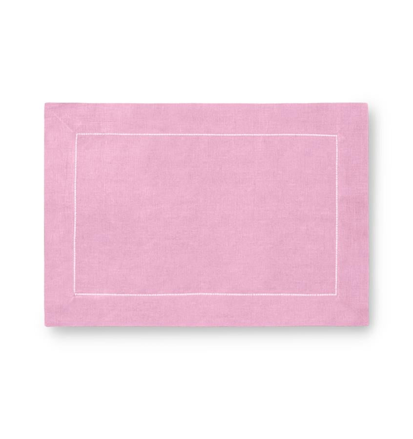 Fig Linens - Sferra Table Linens - Festival Placemats - Cotton Candy