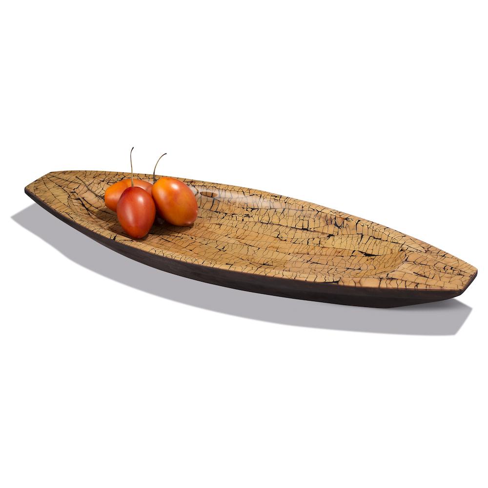 Totumo Centerpiece 25.6”x7.9”x2” - Ladorada Totumo at FIG LINENS AND HOME 1