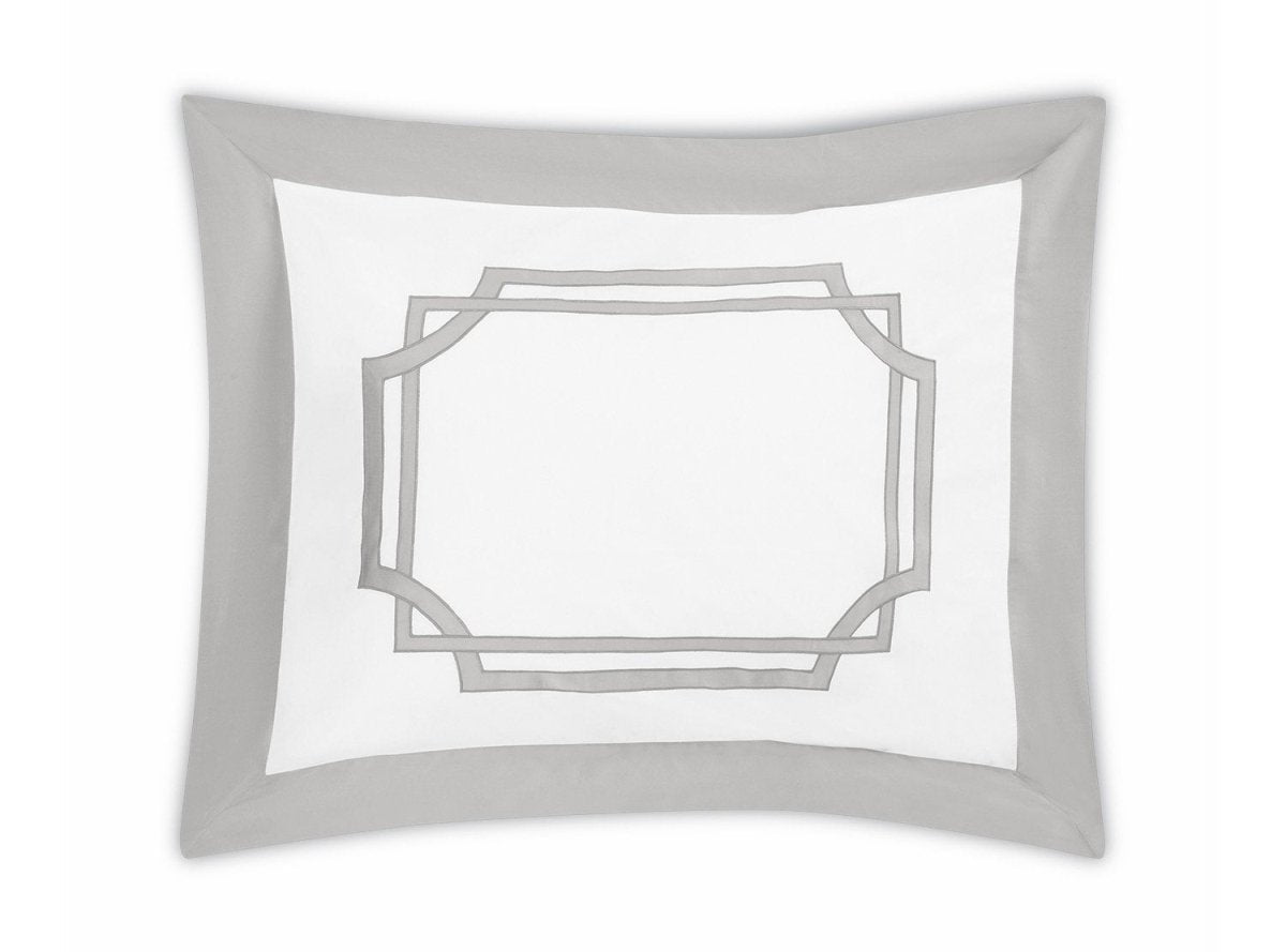 Pillow Sham - Matouk Salon Silver at Fig Linens