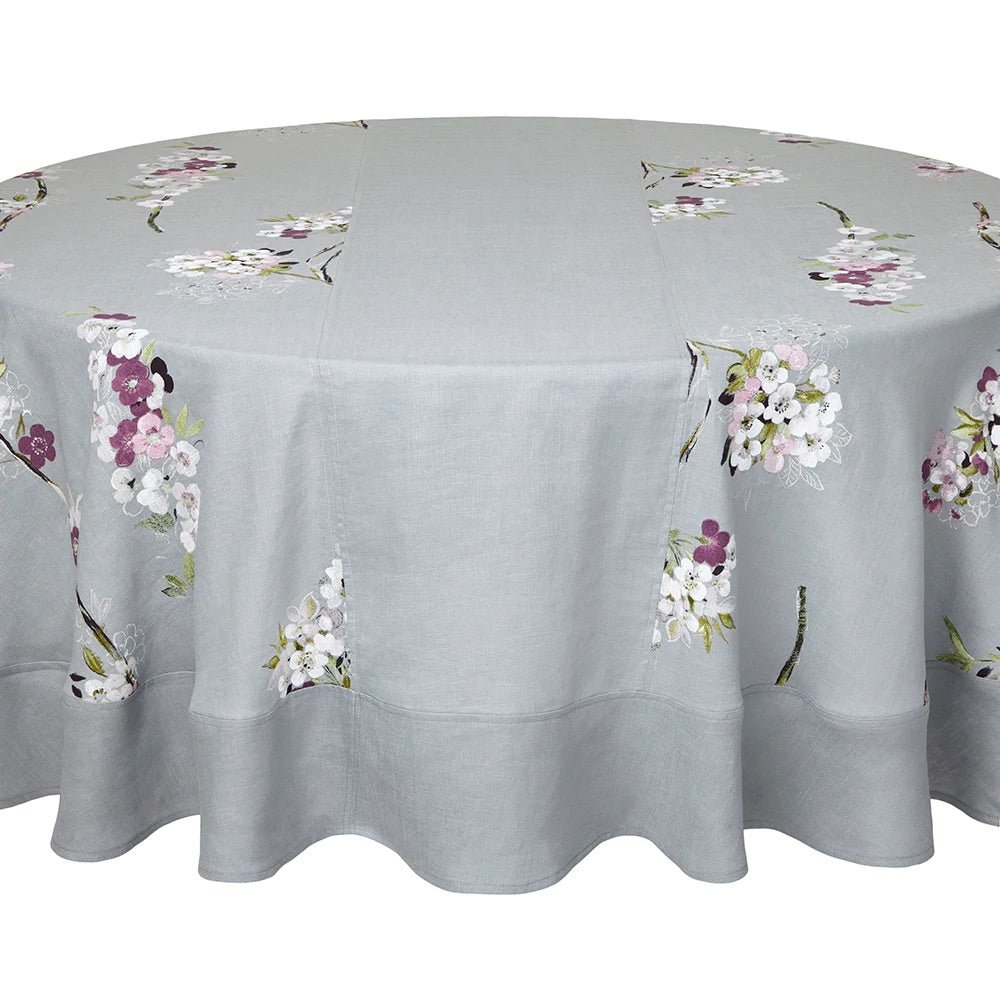 Positano Round Tablecloth by Mode Living | Fig Linens