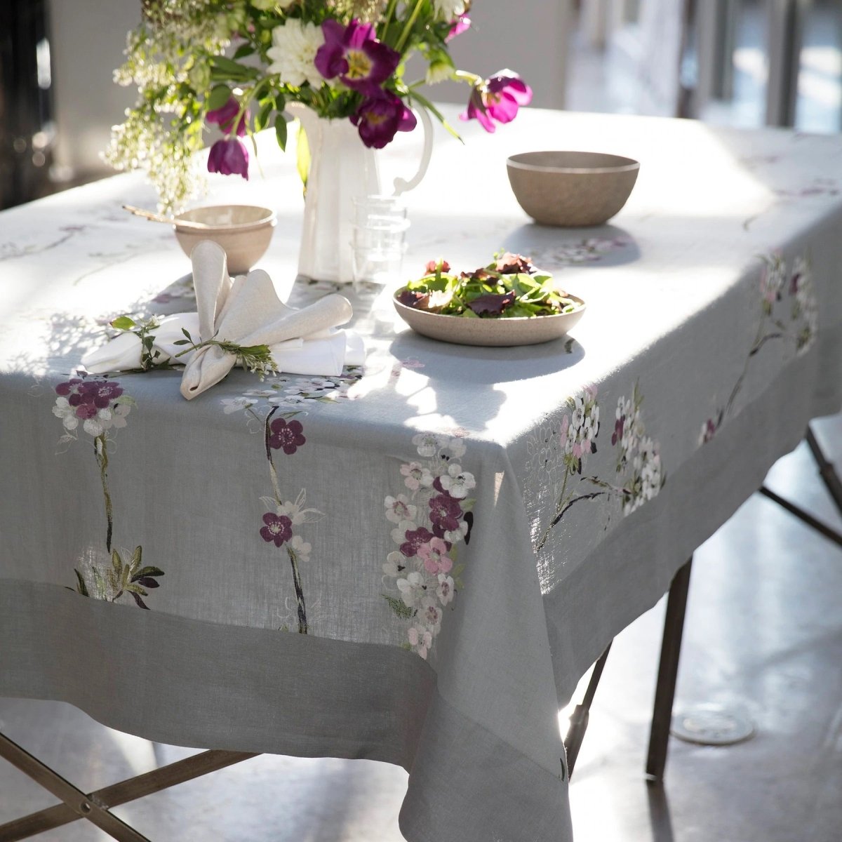 Positano Tablecloth by Mode Living | Fig Linens