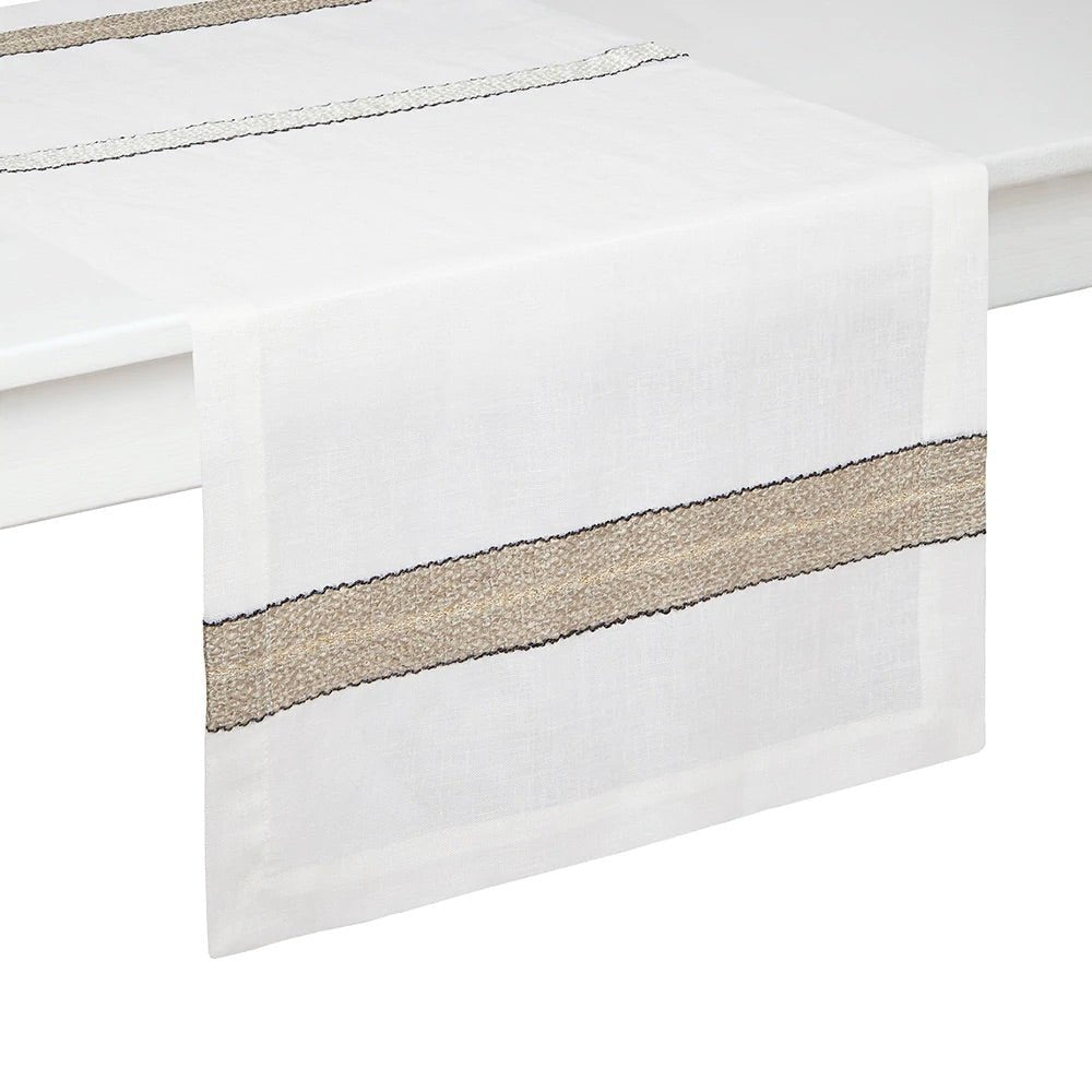 Puglia Table Runner by Mode Living | Fig Linens