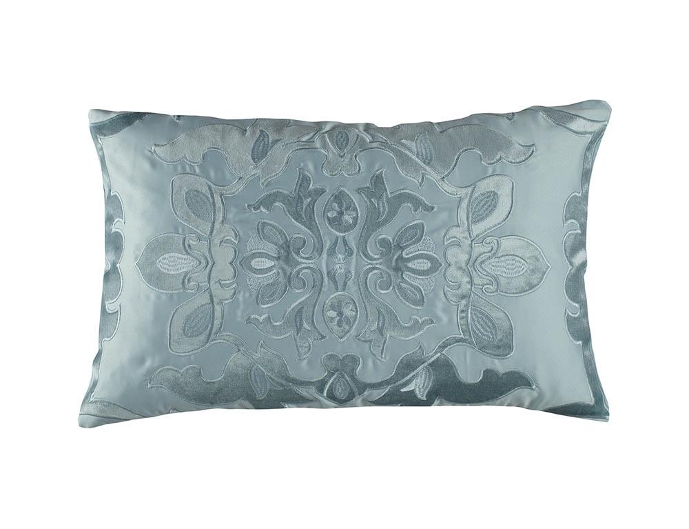 Morocco Sea Foam Velvet Pillow by Lili Alessandra | Fig Linens