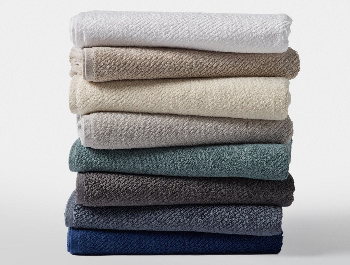Air Weight Fog Organic Bath Towels by Coyuchi | Fig Linens
