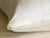 Coyuchi Organic White Pillow Protectors with zipper closure| Fig Linens