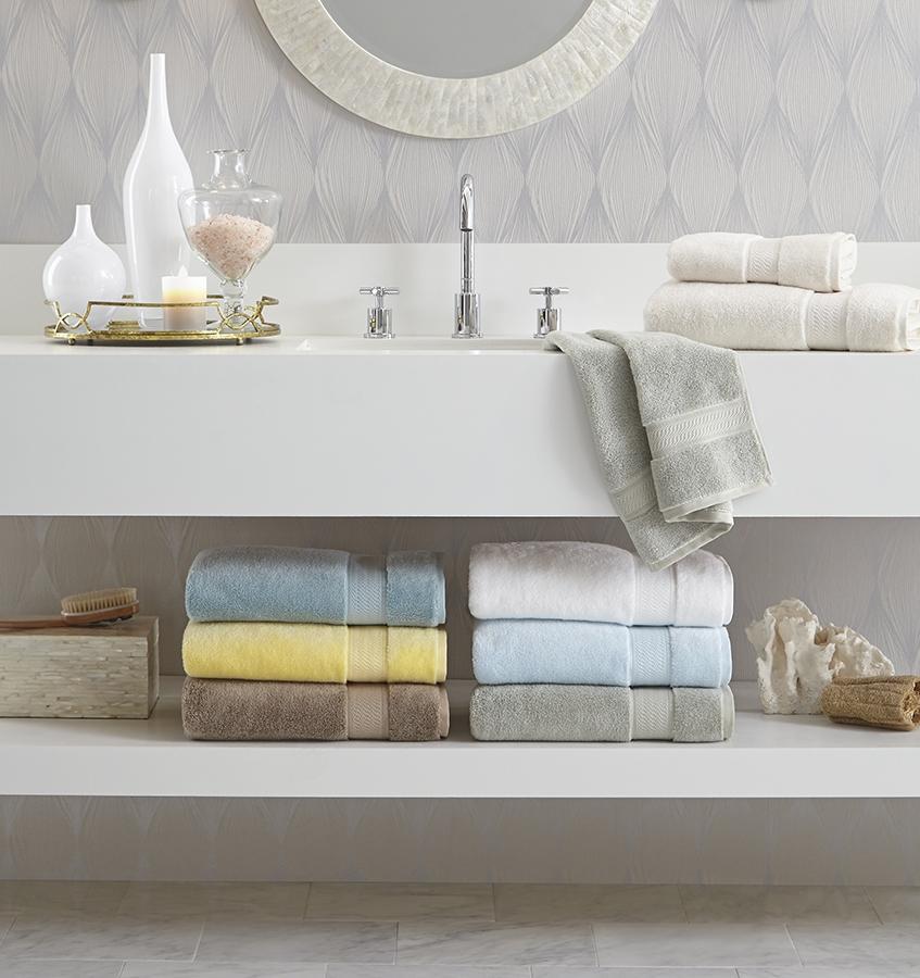 Amira Towels by Sferra | Fig Linens and Home 