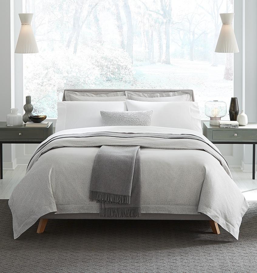 Vimmo Gray Wool Throw at FIG LINENS AND HOME 3