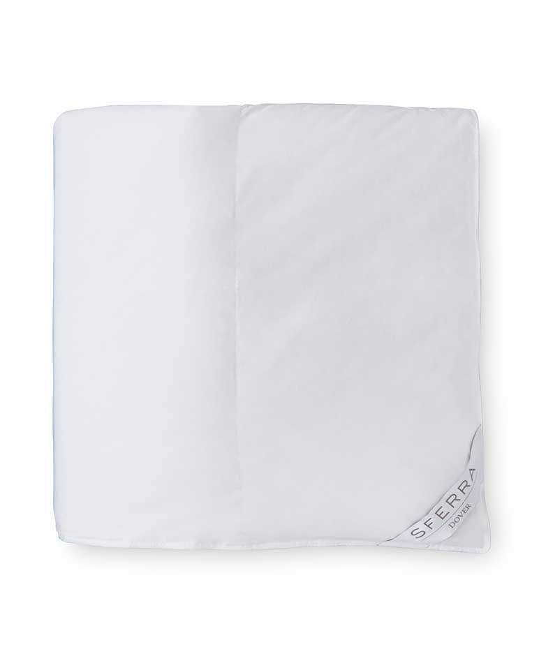 White Duck Down Comforter - Dover by Sferra - Fig Linen